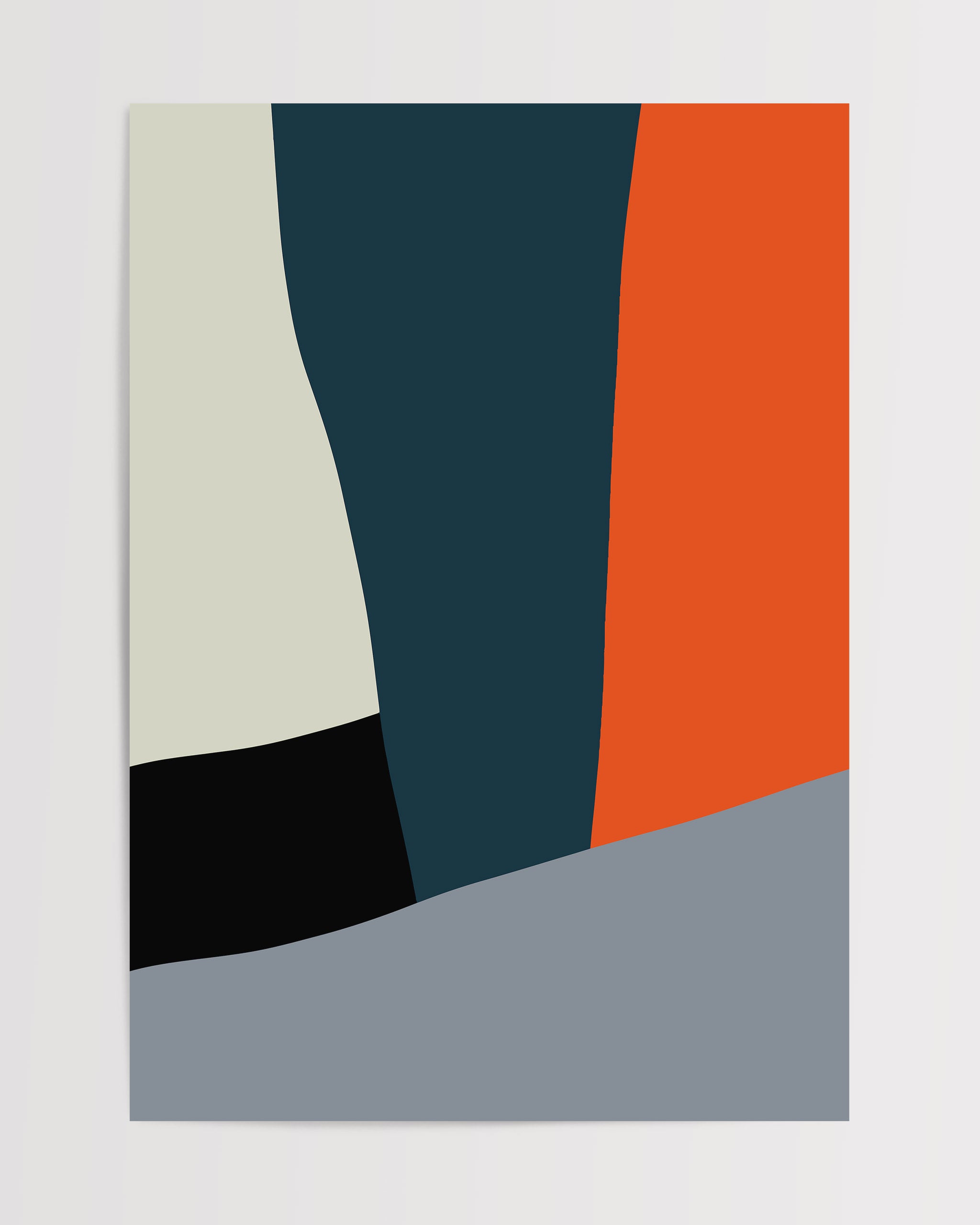 Geometric Symphony No.3-psoter-wall_art-decor-The Poster Square