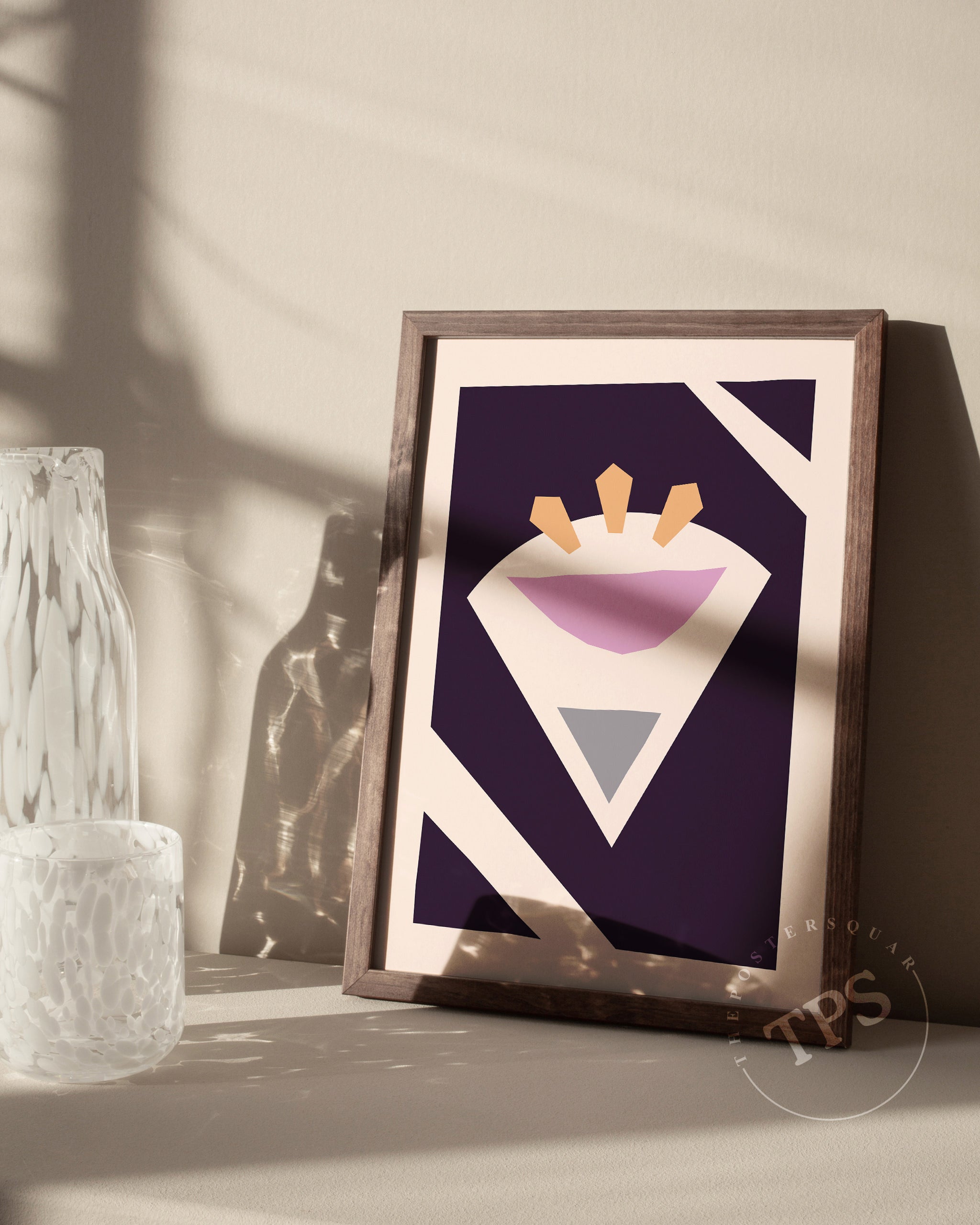 Geometric Gem The Poster Square