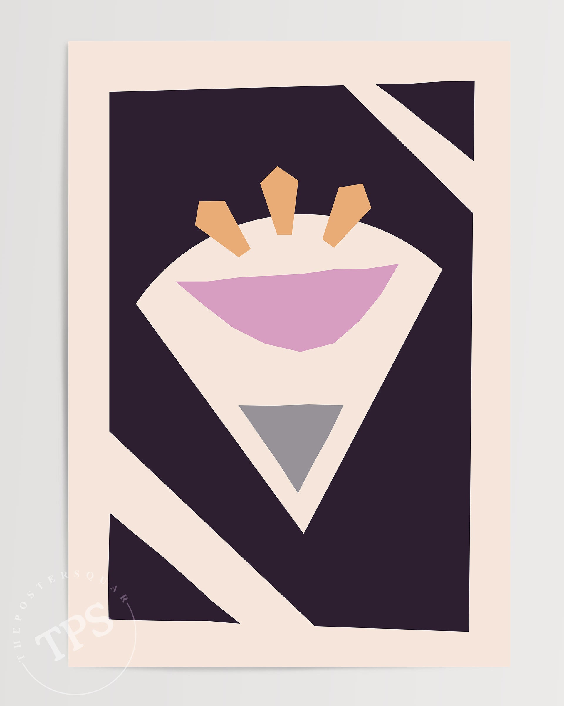 Geometric Gem The Poster Square