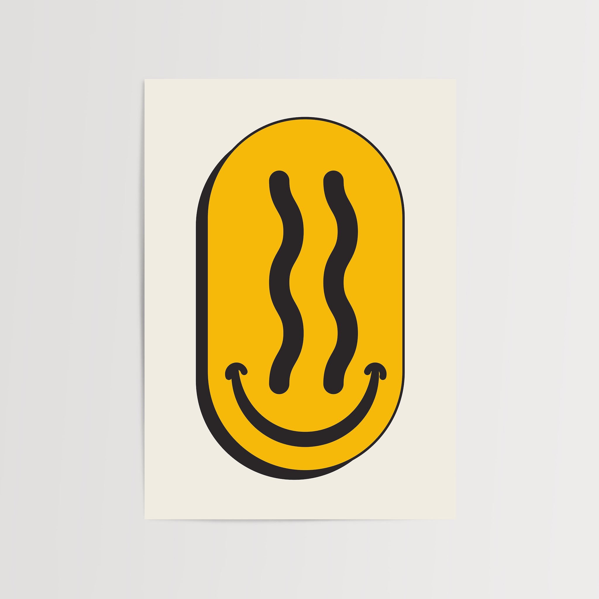 Smiley Face-psoter-wall_art-decor-The Poster Square