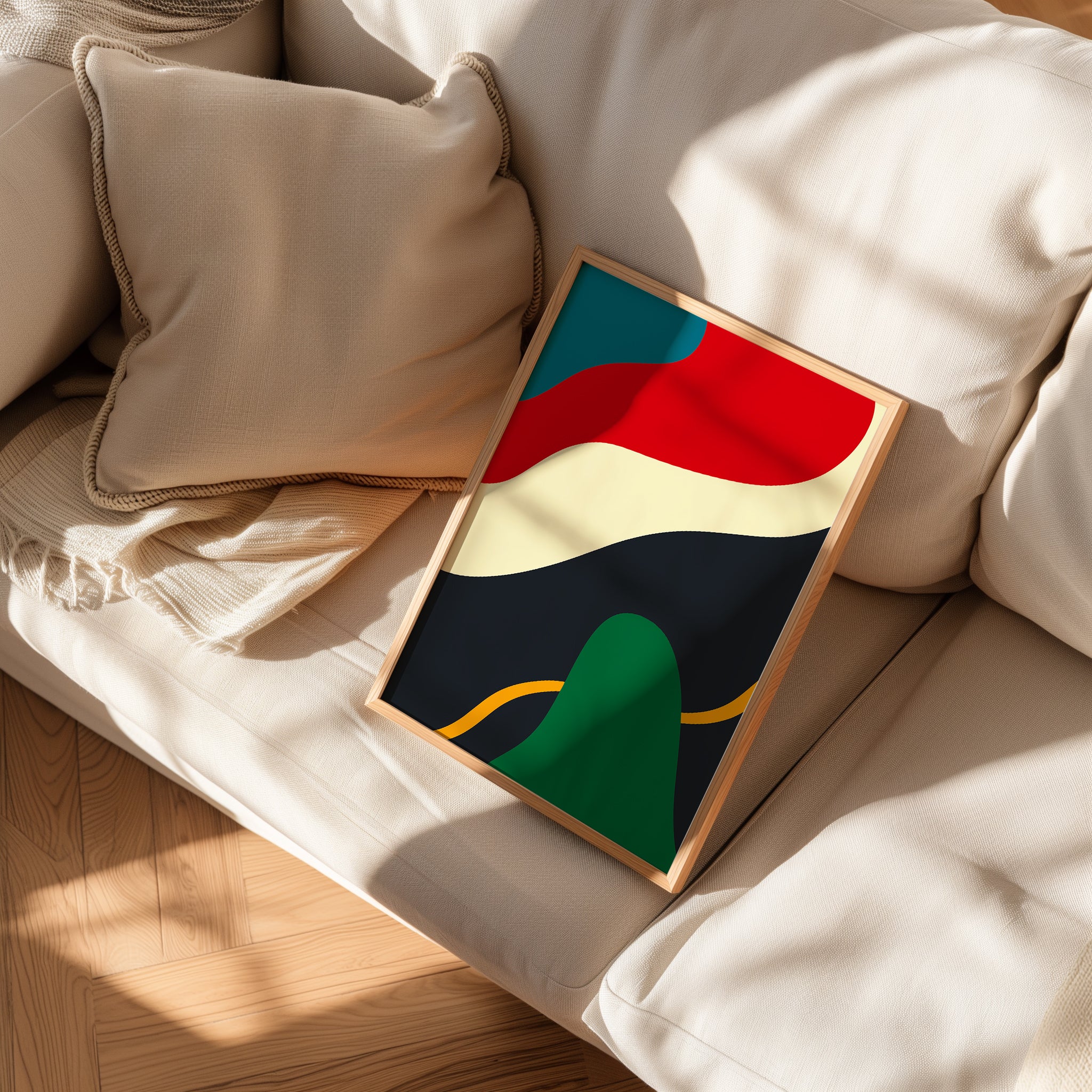 Flow of Hue Series No.1-psoter-wall_art-decor-The Poster Square