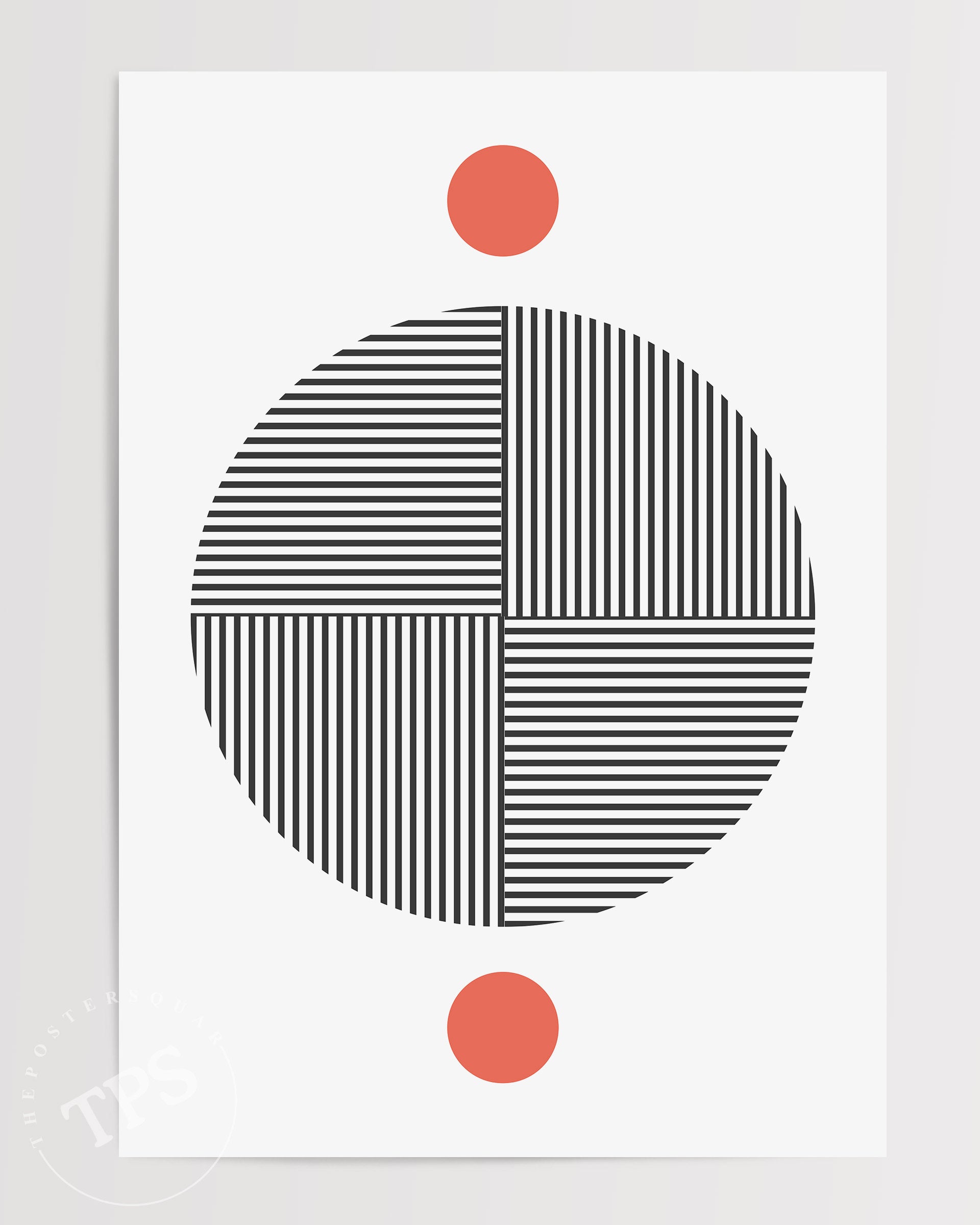 Linear Illusion N2 The Poster Square