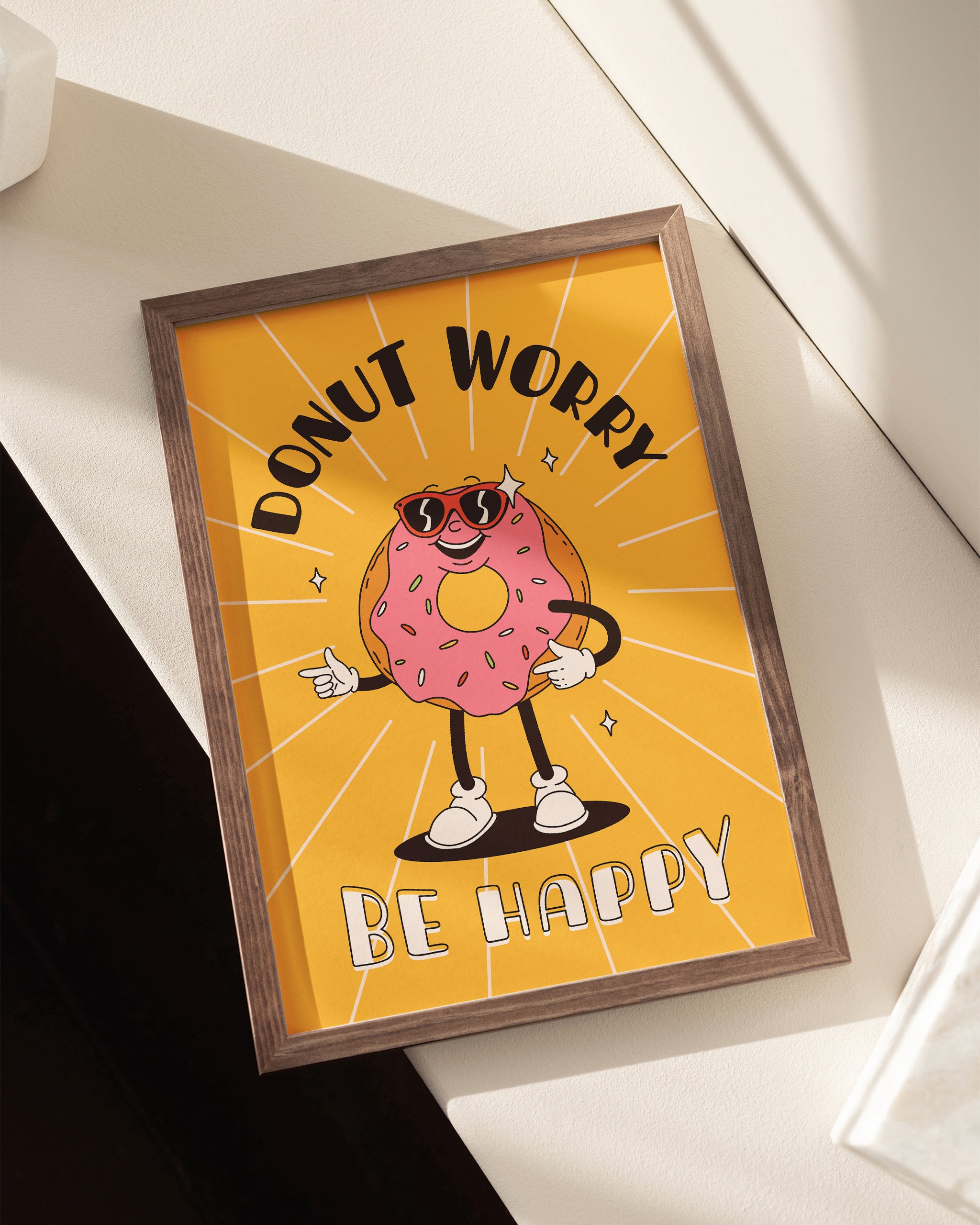 Donut Delight-psoter-wall_art-decor-The Poster Square