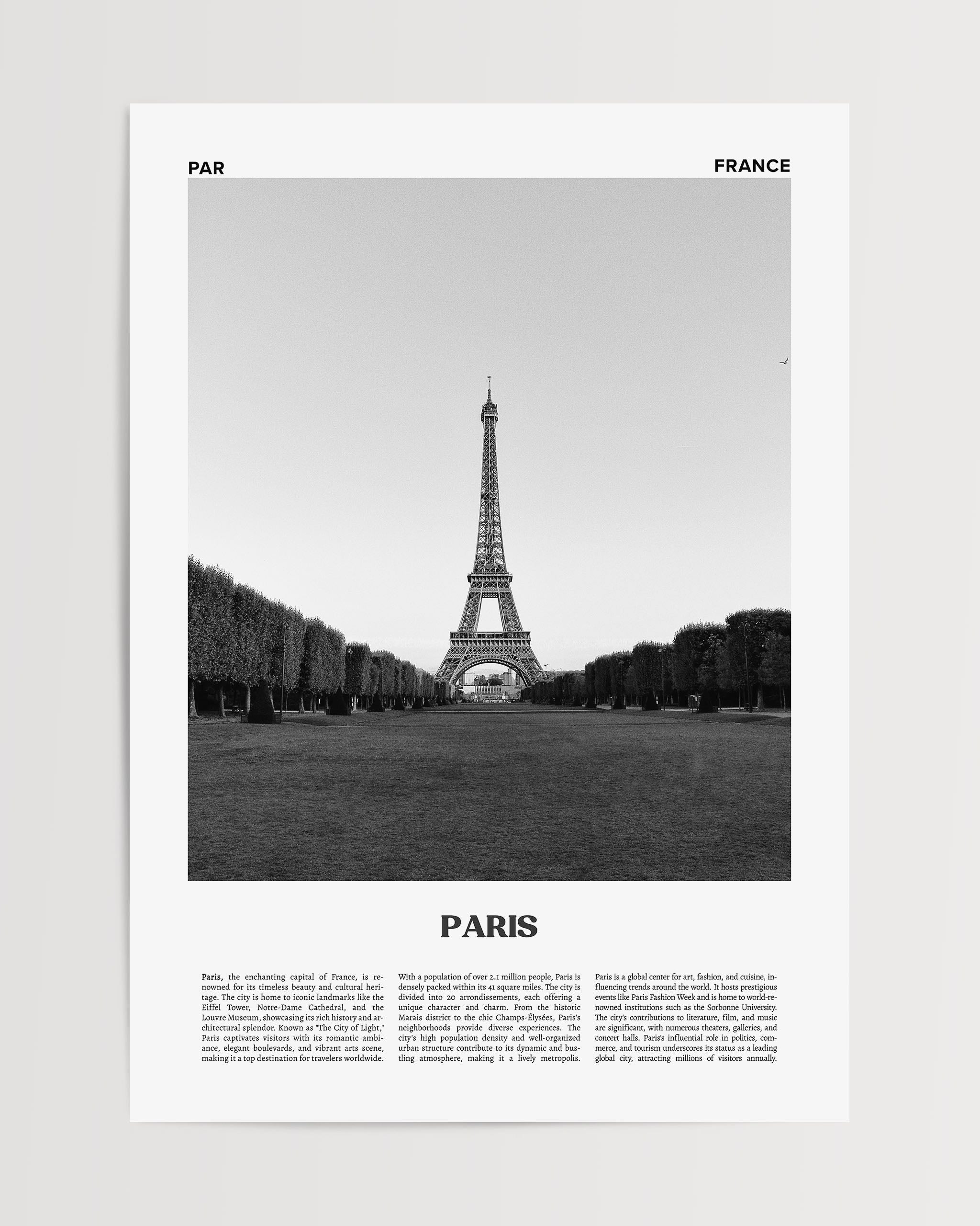 Paris No.4-psoter-wall_art-decor-The Poster Square
