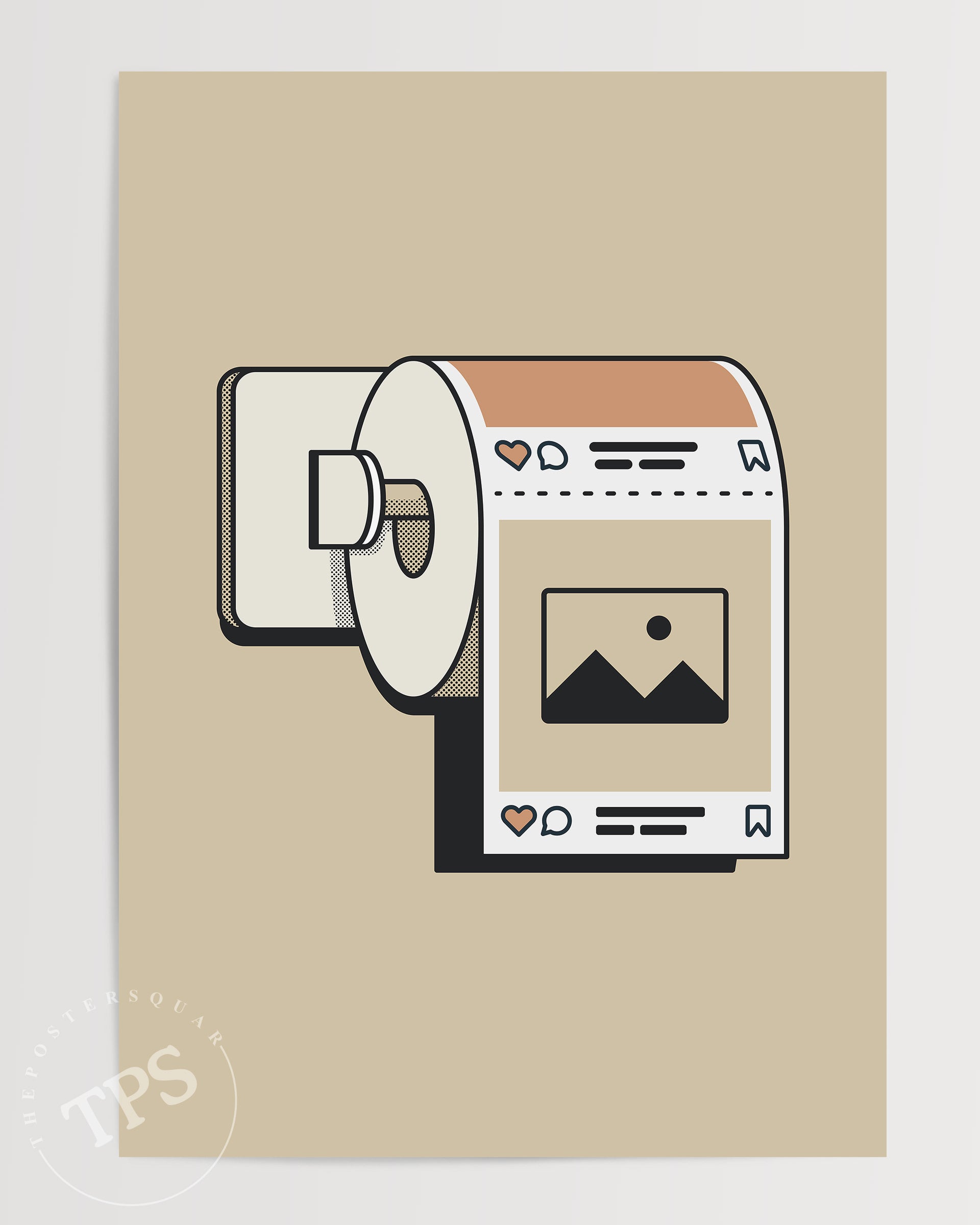 Feed Flush The Poster Square