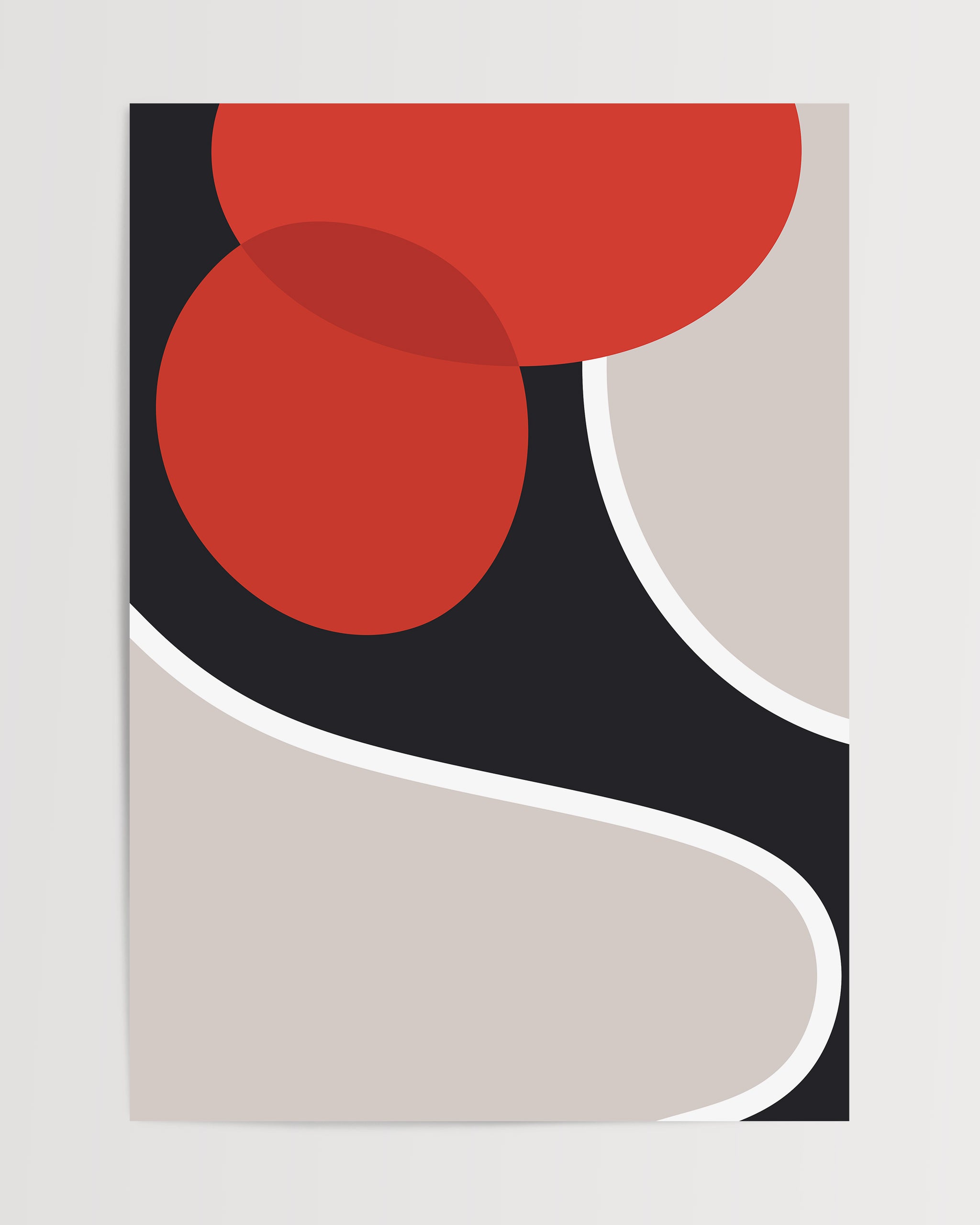 Curves and Contrast Collection No.3-psoter-wall_art-decor-The Poster Square