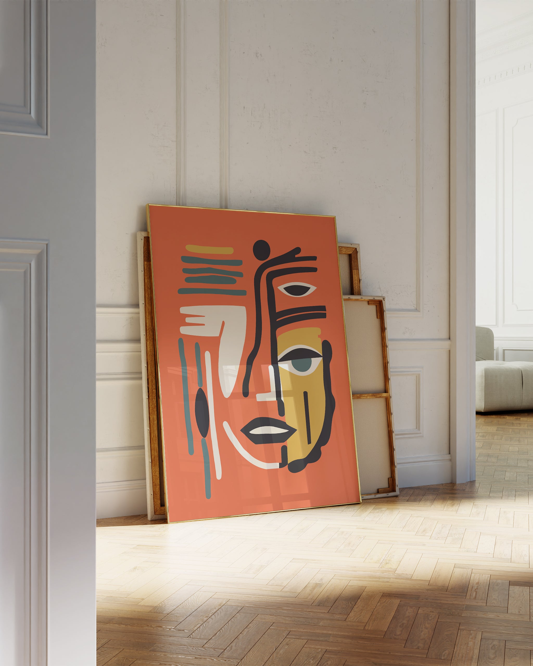 Eclectic Abstract Moods No.3-psoter-wall_art-decor-The Poster Square