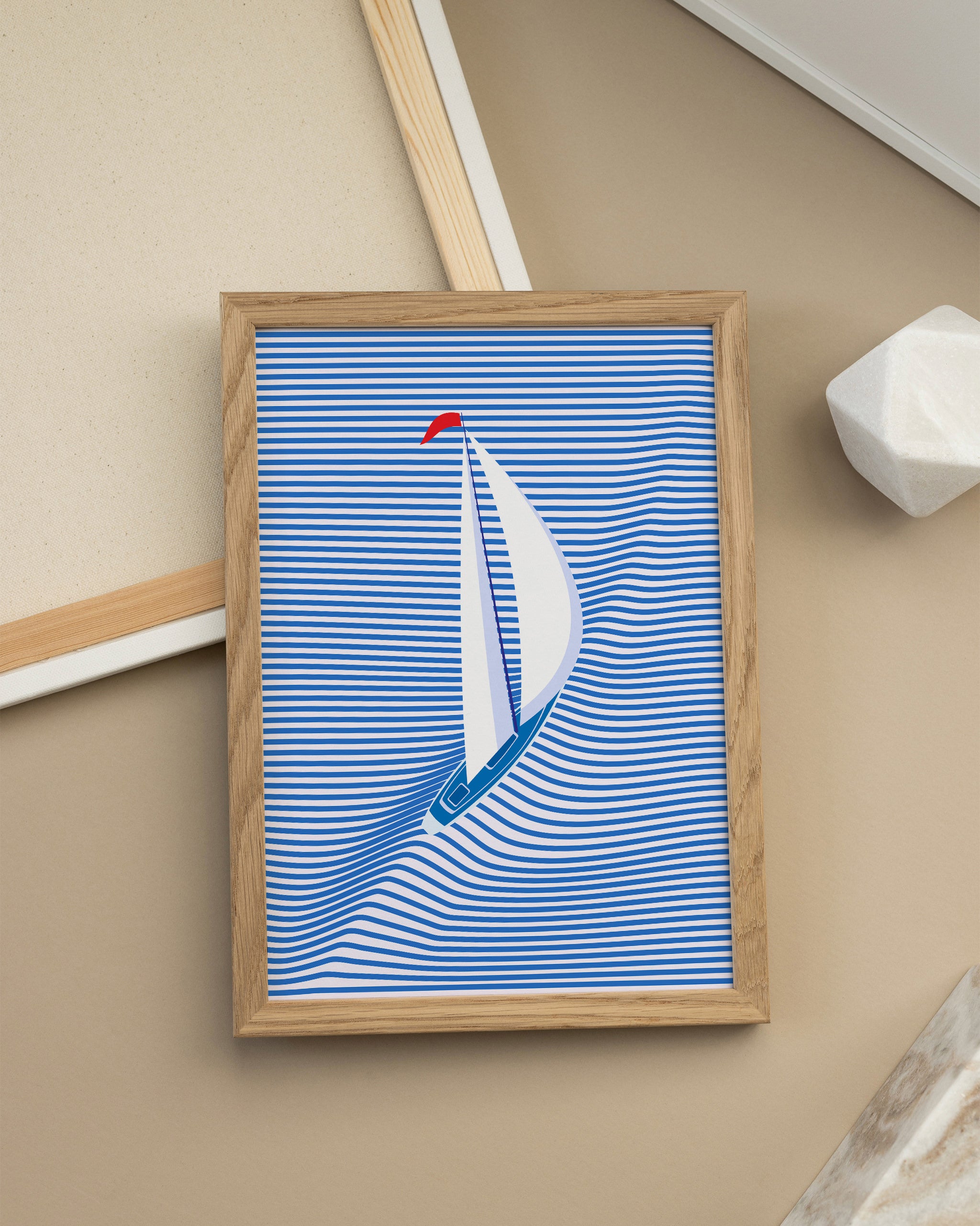 Sailor's Stripe-psoter-wall_art-decor-The Poster Square