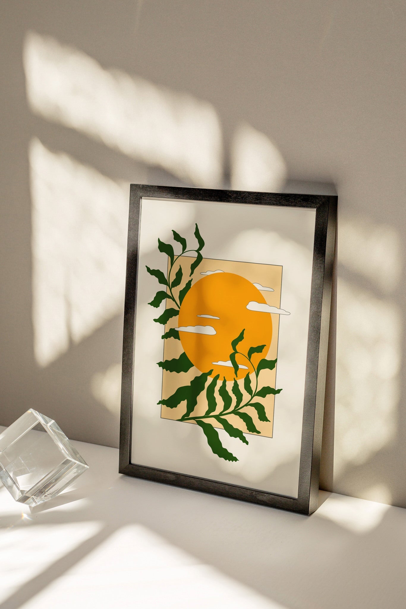 Dawn Fronds The Poster Square