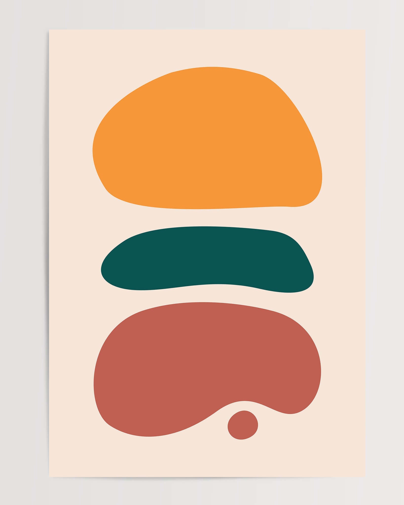 Earthly Abstract The Poster Square