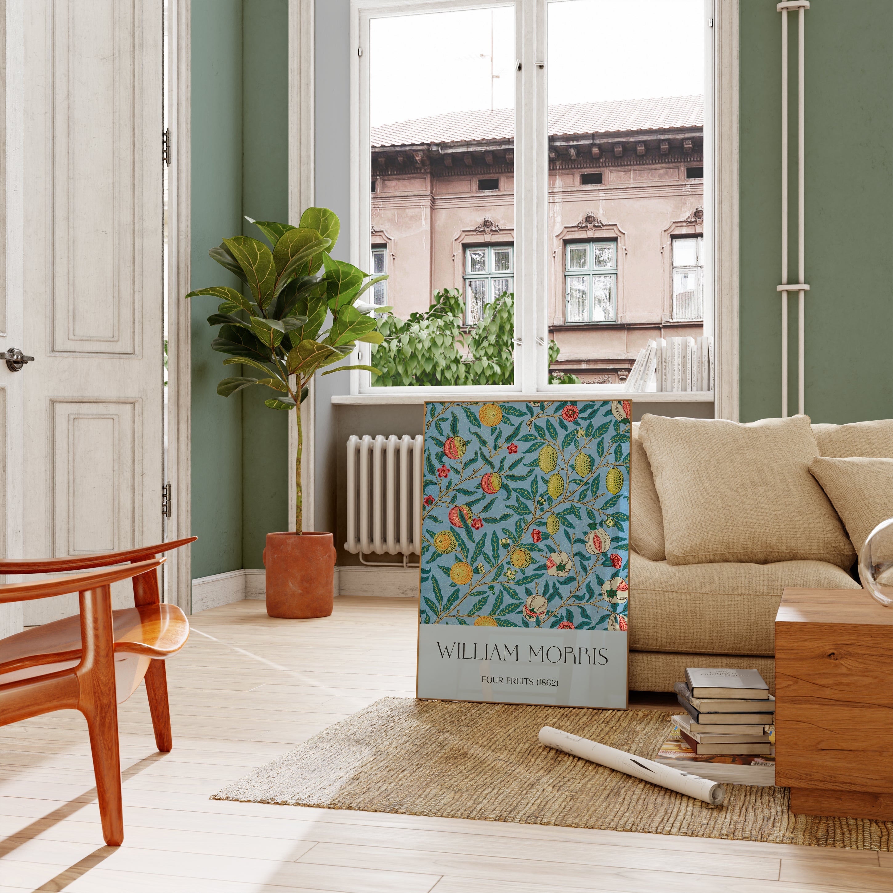 Four Fruits (1862) The Poster Square