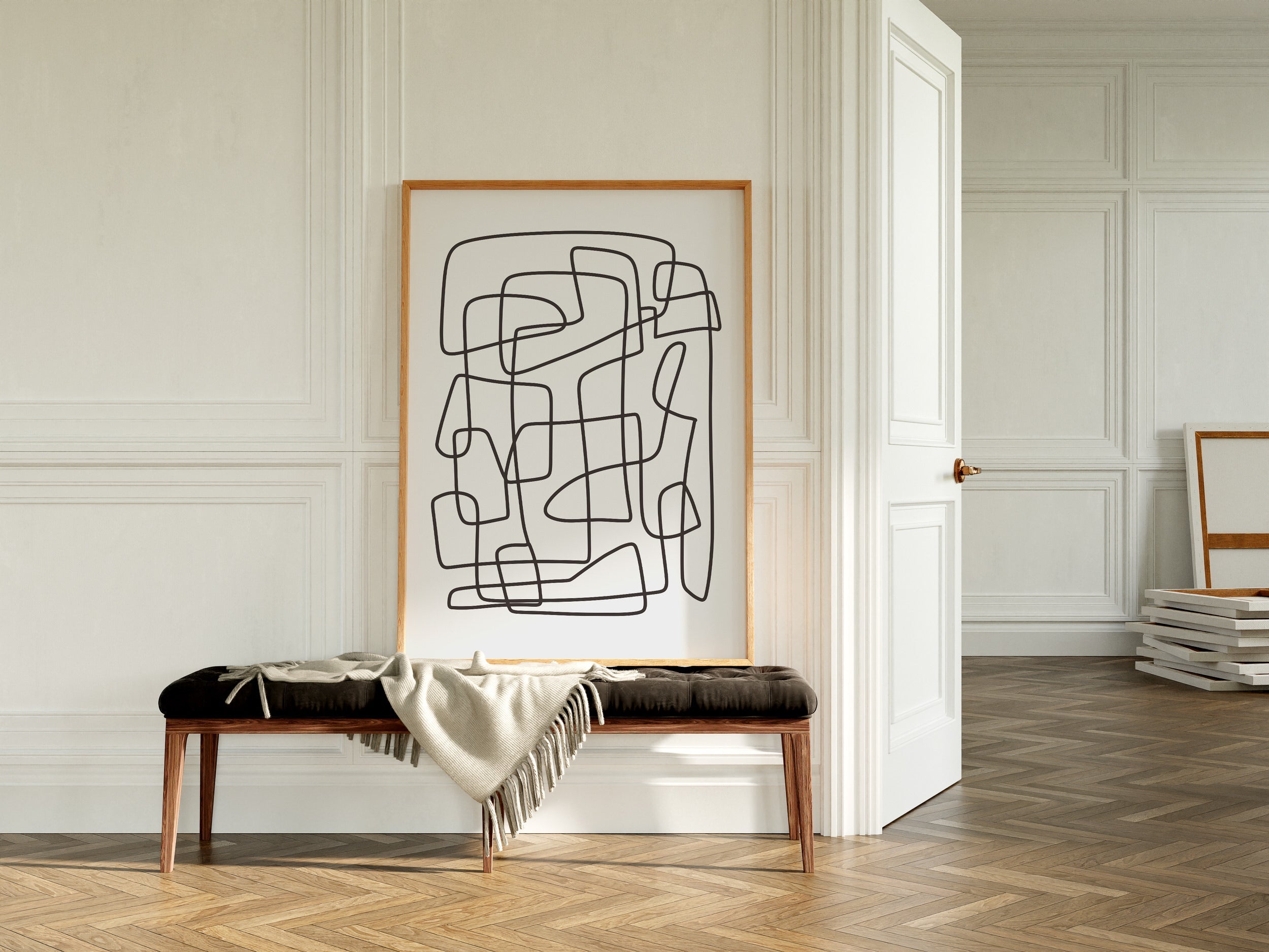 Line Art N3 The Poster Square