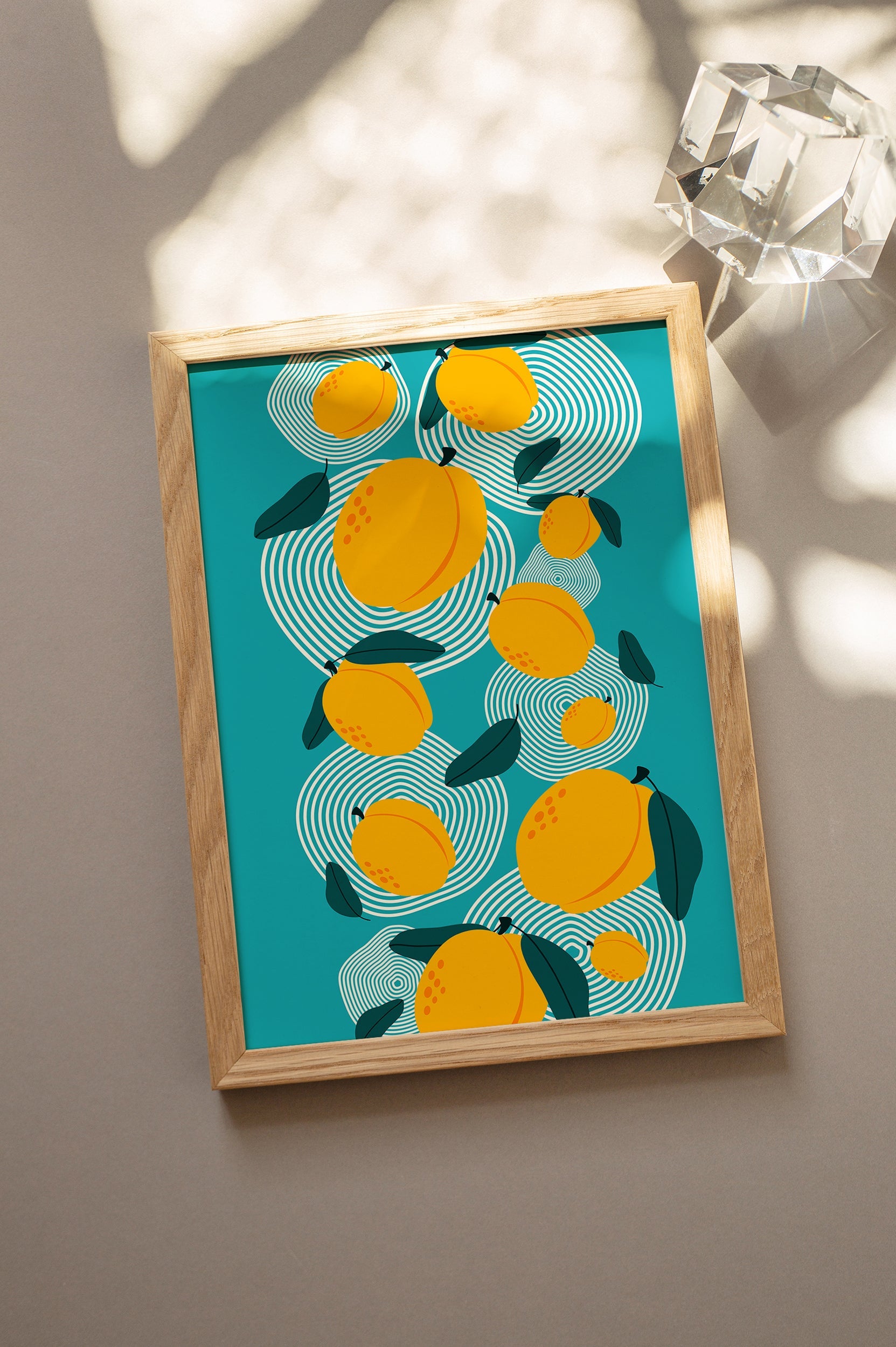 Peach The Poster Square