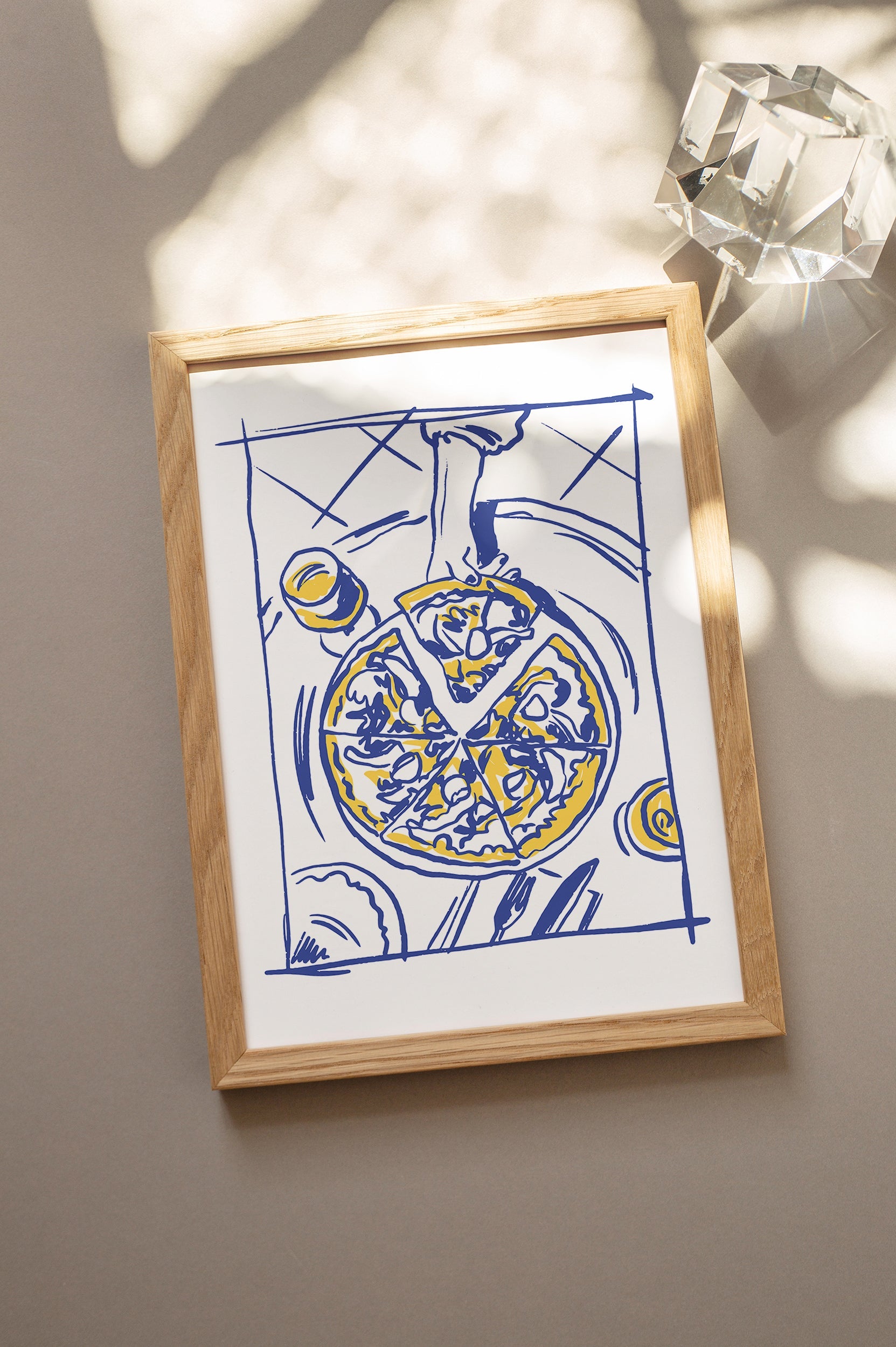 Pizza Time The Poster Square