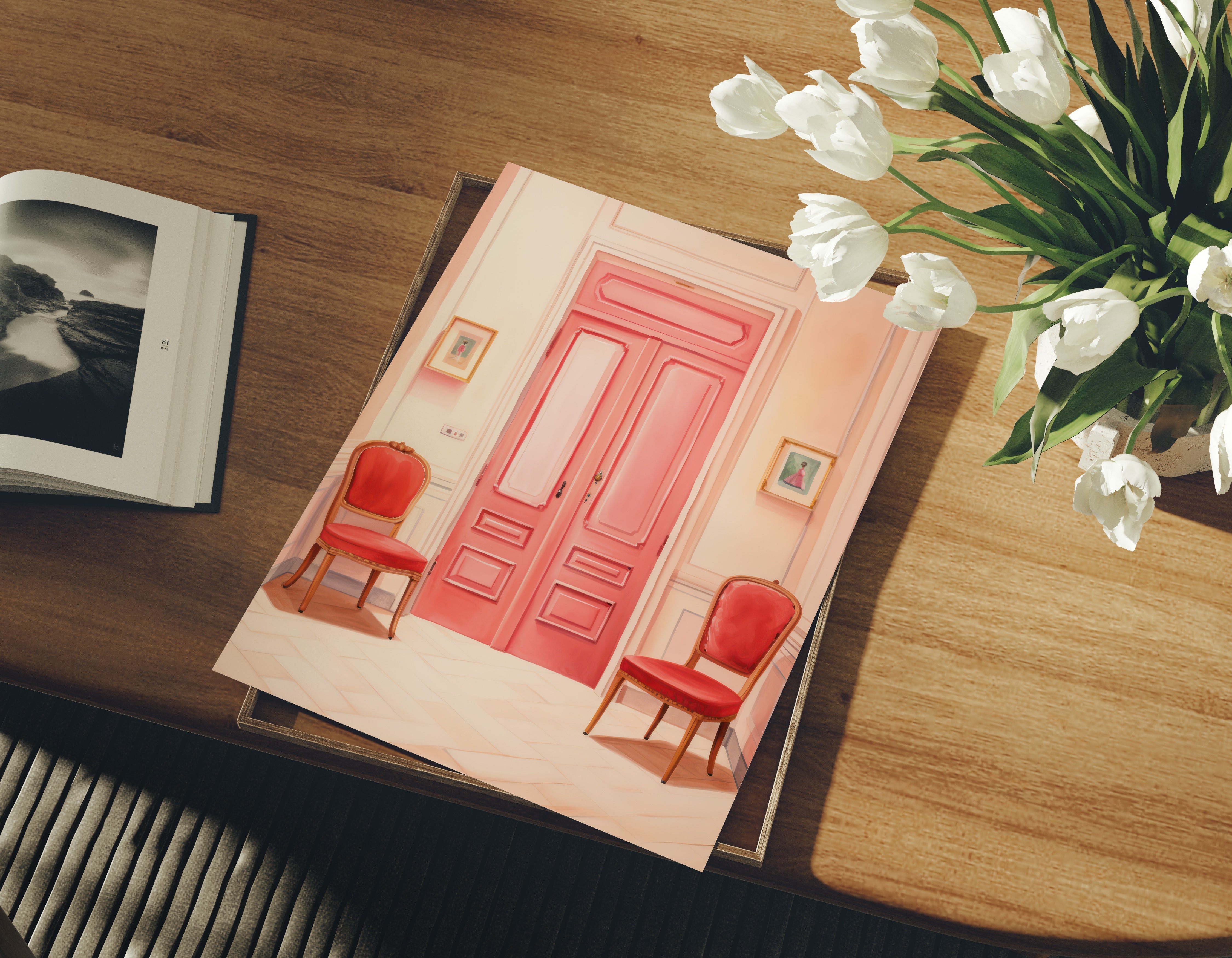 The Red Chair The Poster Square