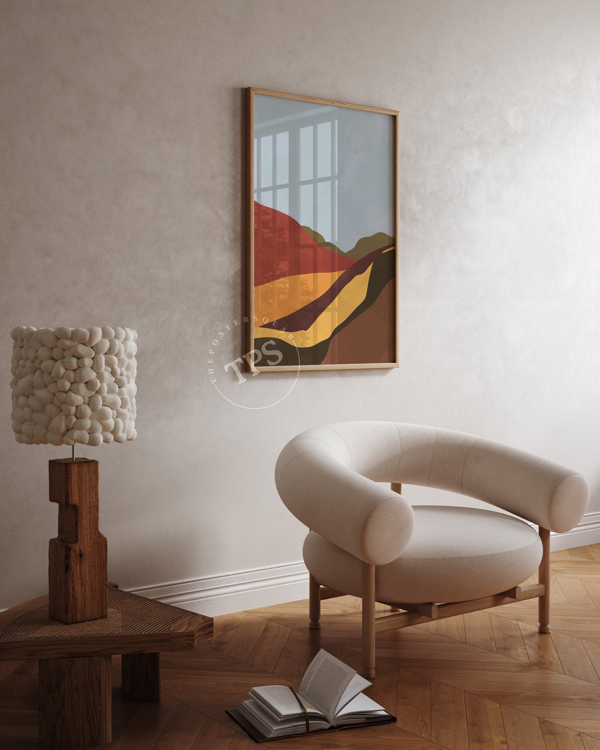 Abstract Landscape N13-psoter-wall_art-decor-The Poster Square