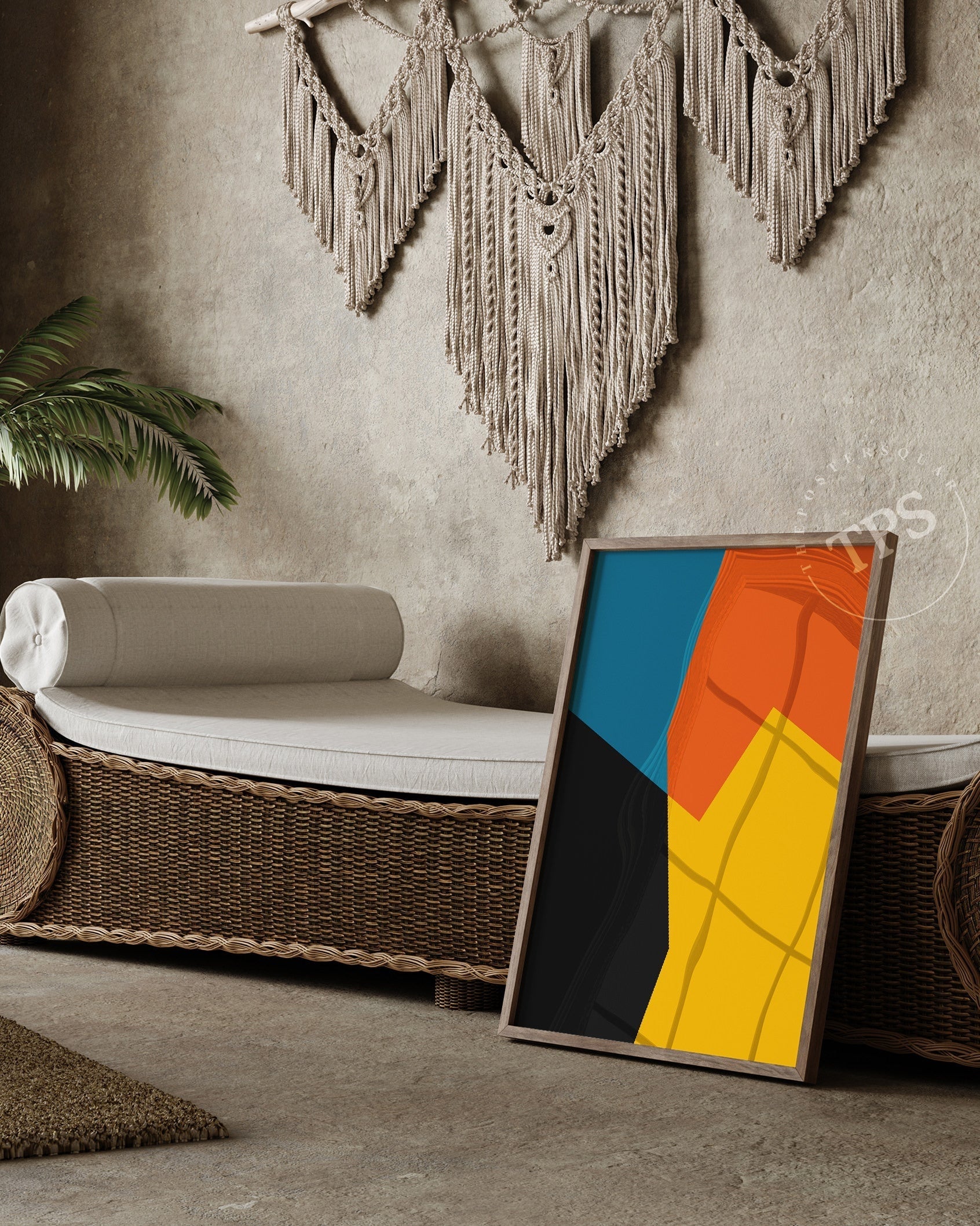 Abstract Mingle N27-psoter-wall_art-decor-The Poster Square