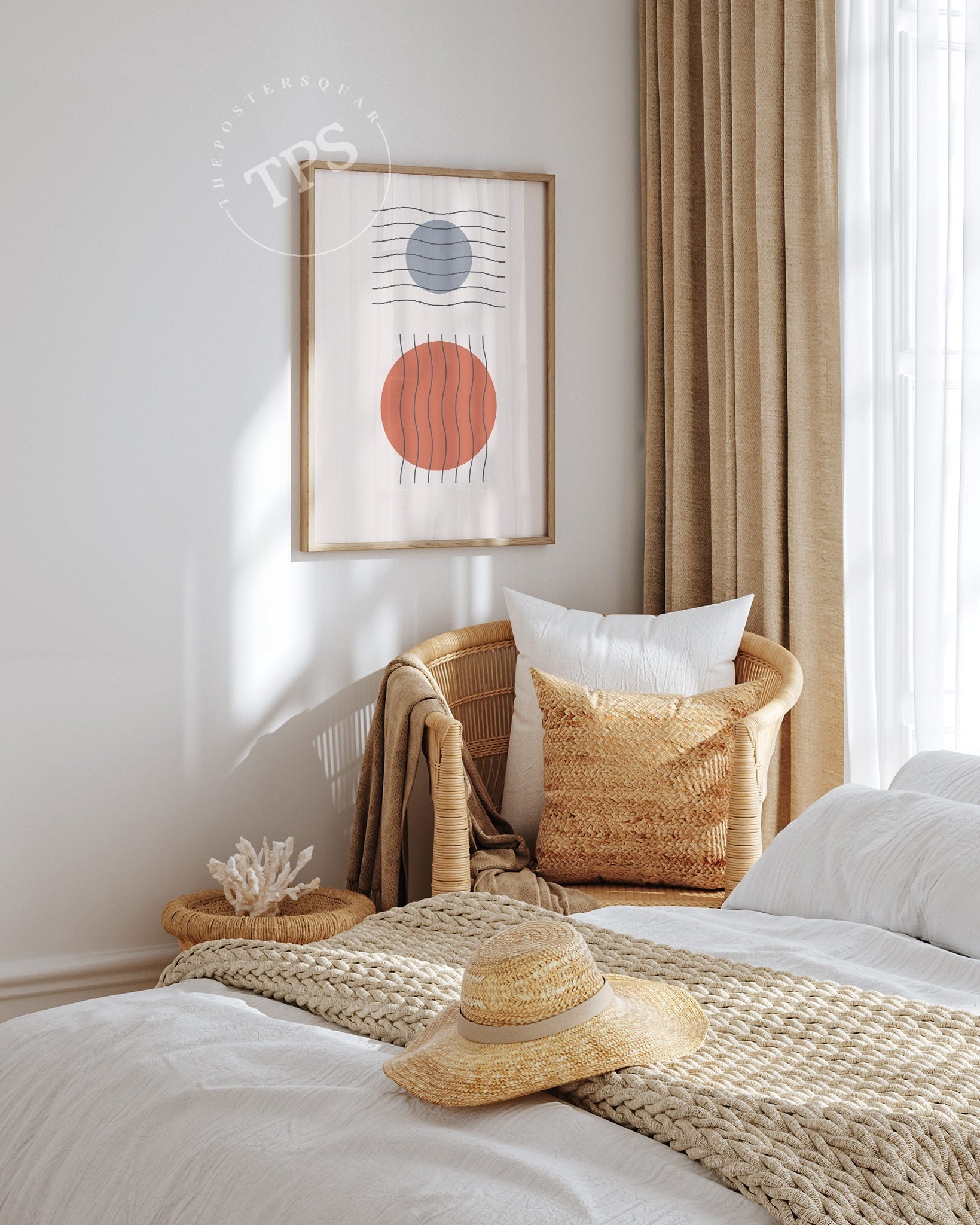 Abstract Mingle N28-psoter-wall_art-decor-The Poster Square