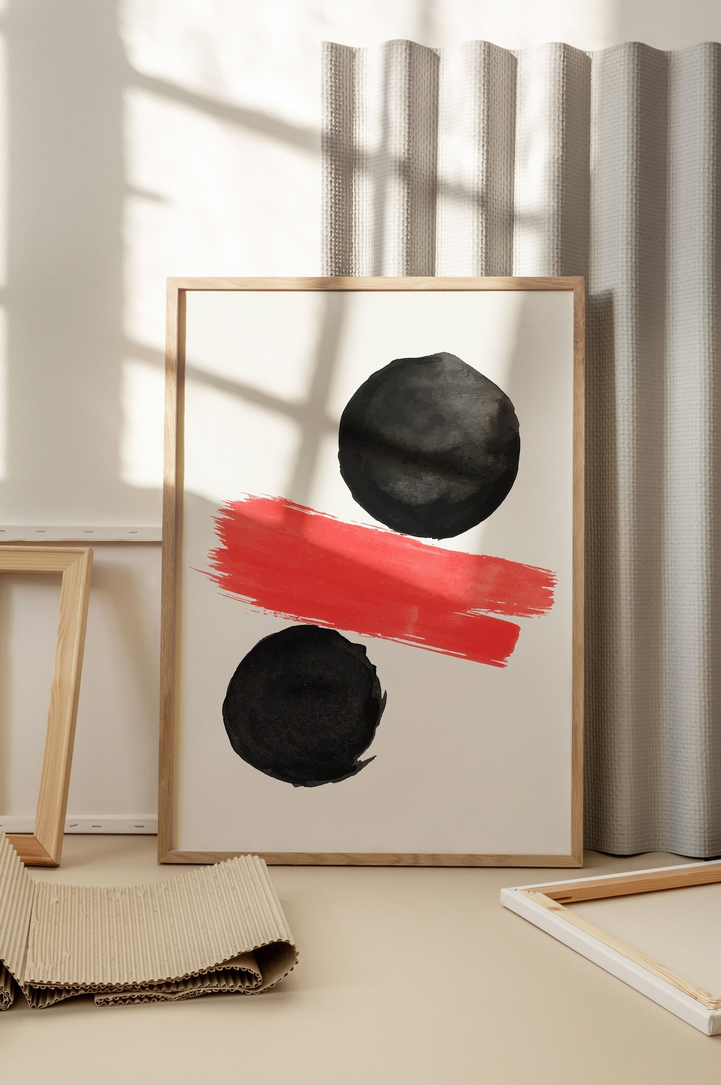 Abstract Mingle N5-psoter-wall_art-decor-The Poster Square