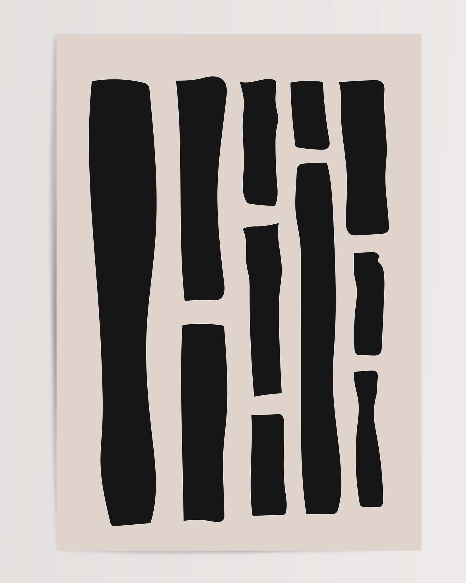 Abstract Pillars-psoter-wall_art-decor-The Poster Square