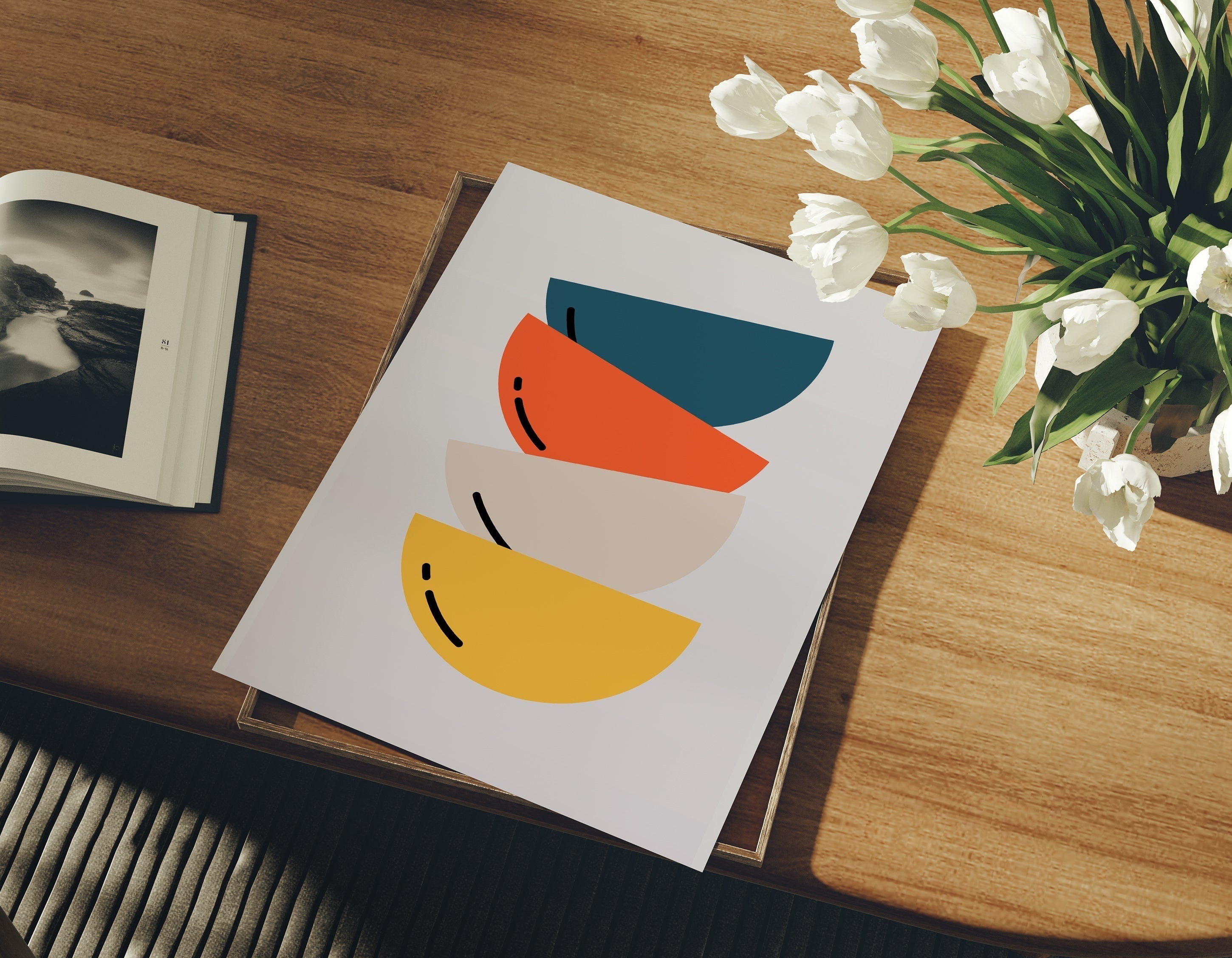 Abstract Wall Art - Boho-psoter-wall_art-decor-The Poster Square