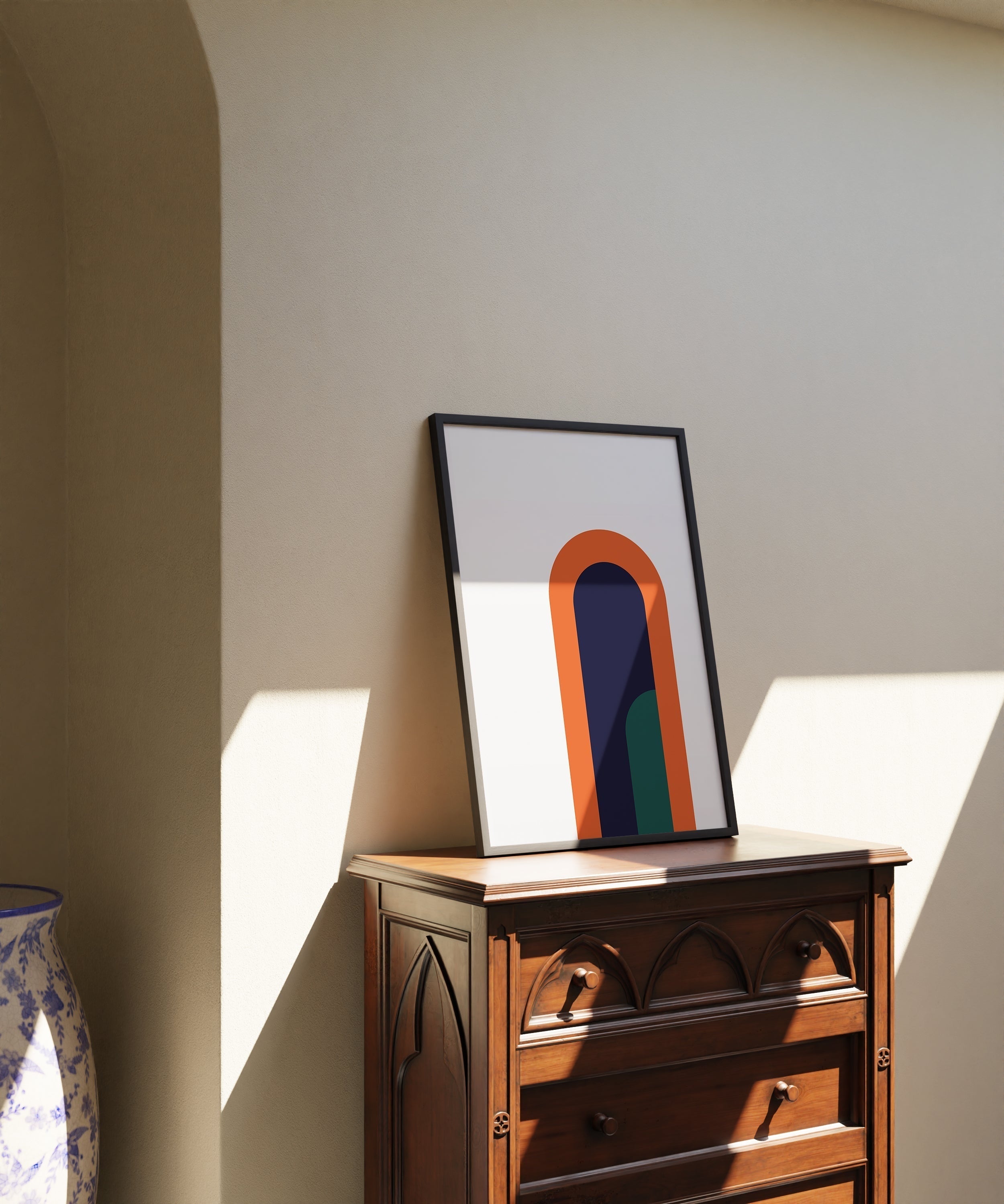 Abstract Wall Art - Minimalistic-psoter-wall_art-decor-The Poster Square