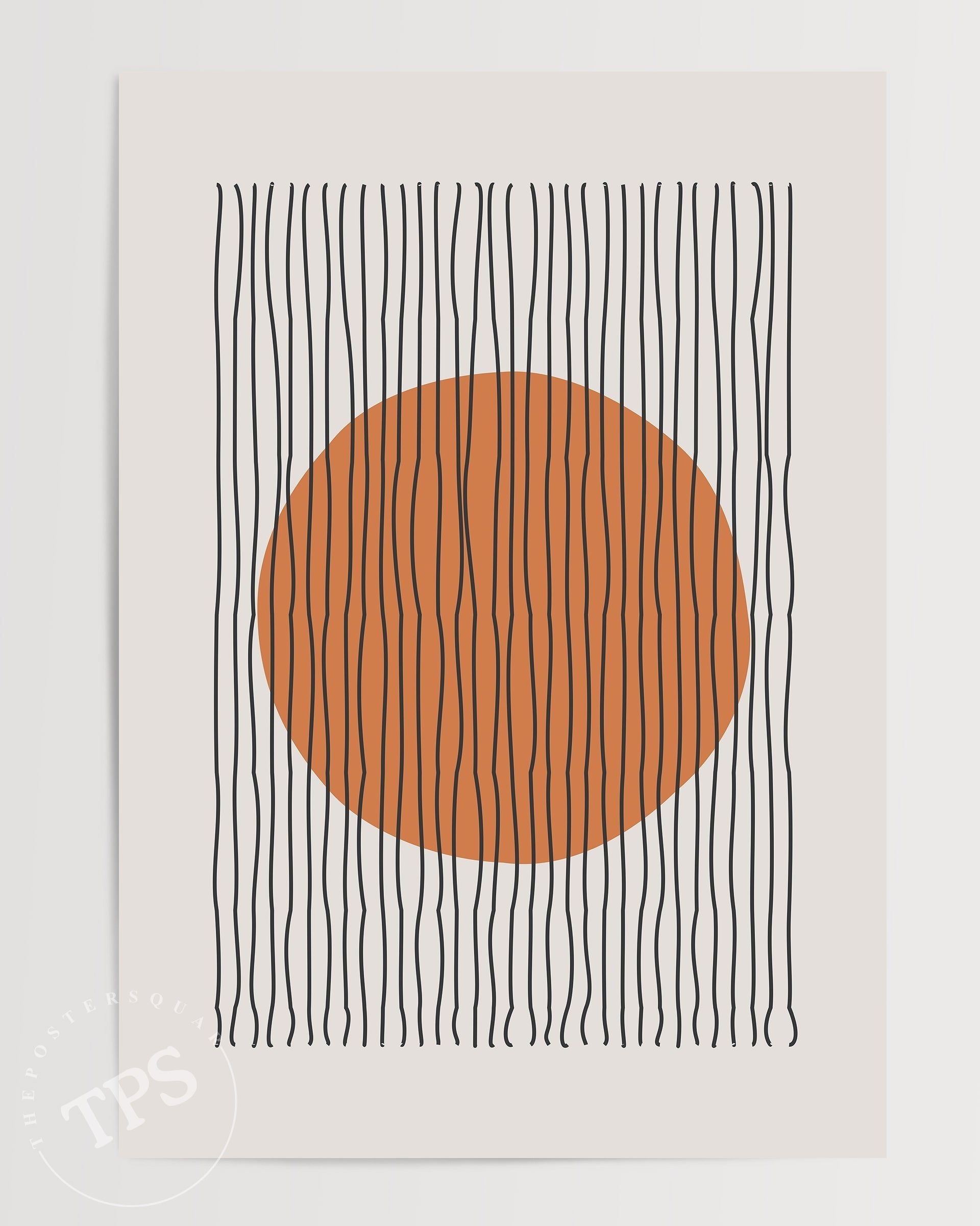 Abstract Wall Art - Minimalistic-psoter-wall_art-decor-The Poster Square