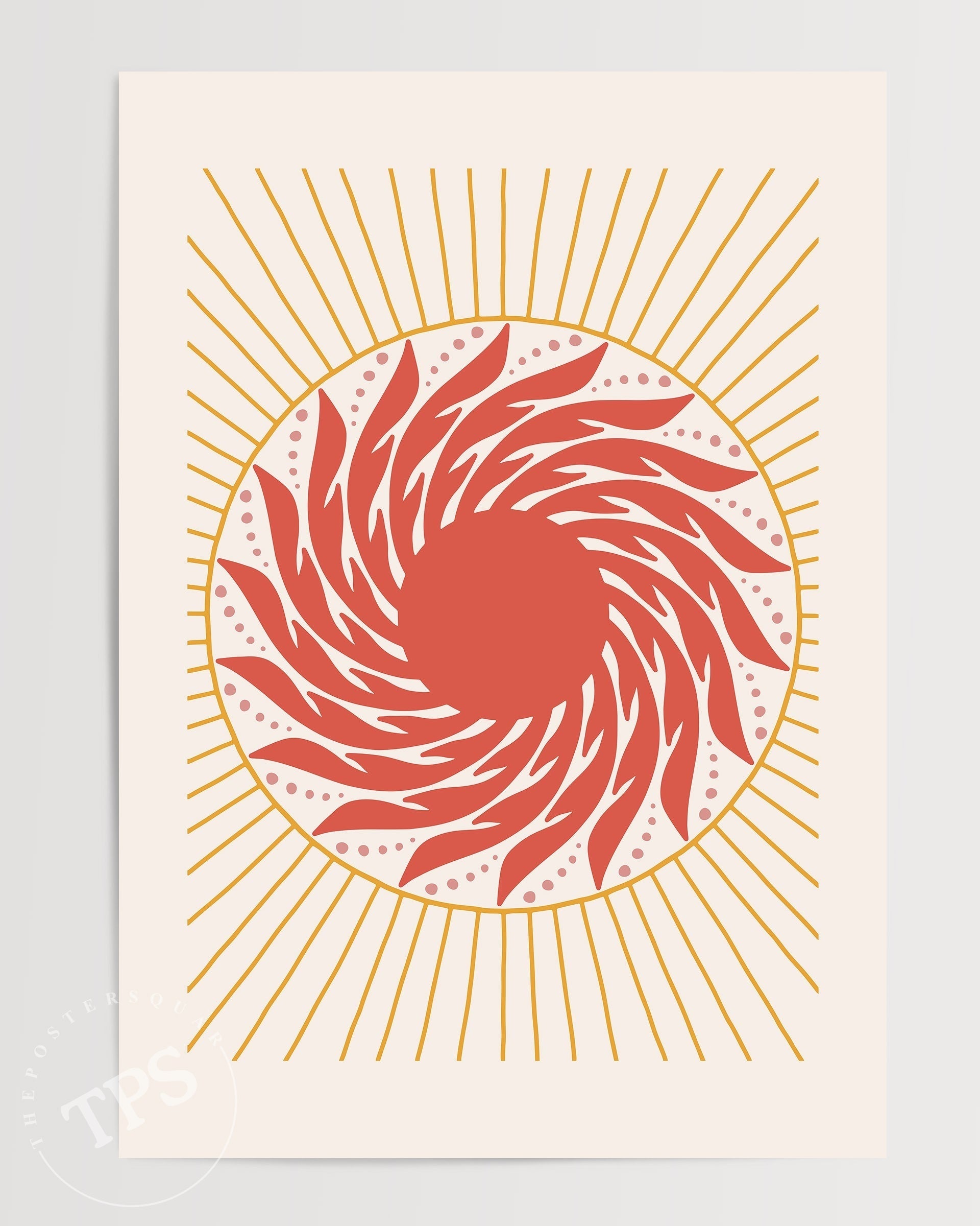 Abstract Wall Art - Minimalistic-psoter-wall_art-decor-The Poster Square