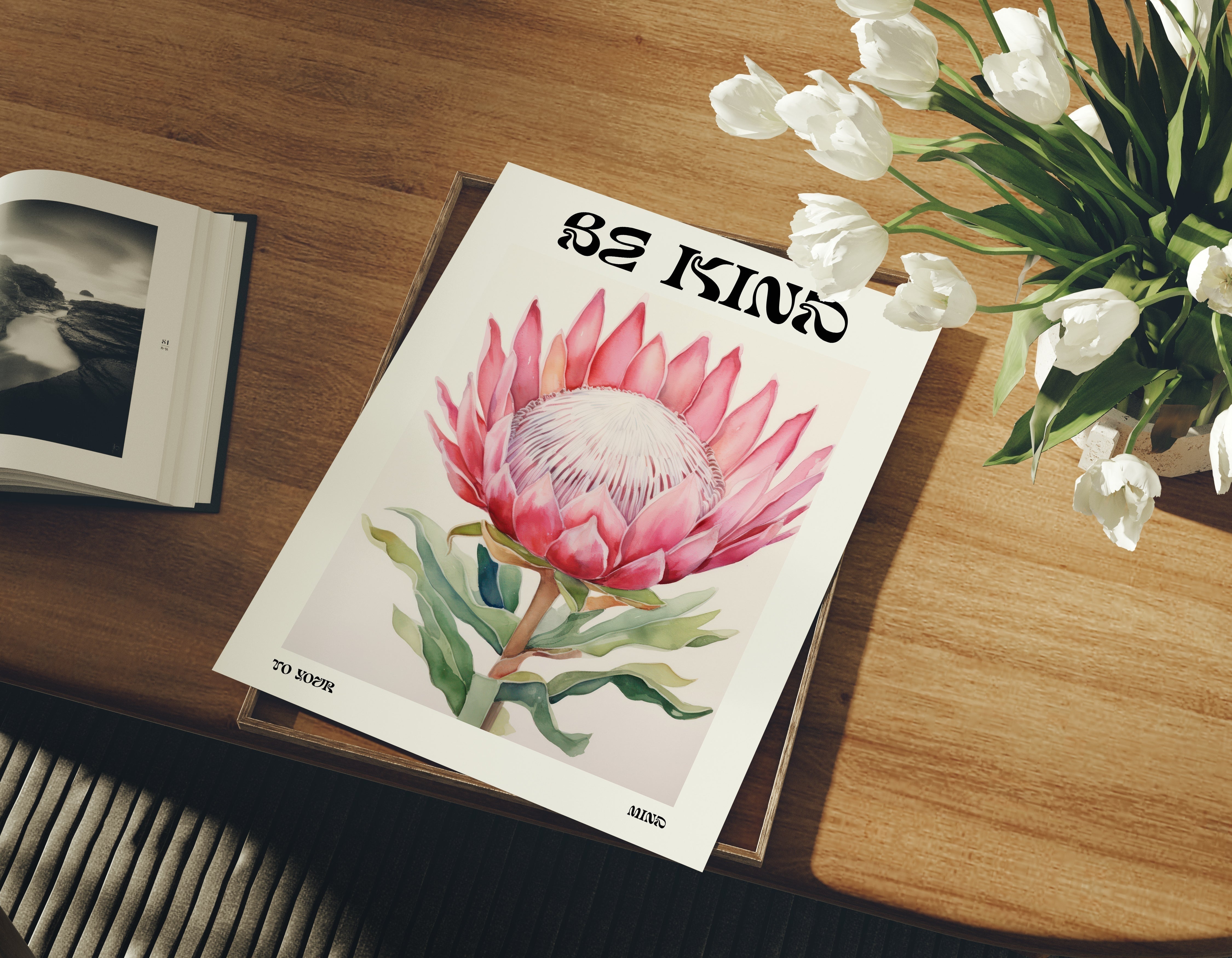 Be Kind to Your Mind-psoter-wall_art-decor-The Poster Square
