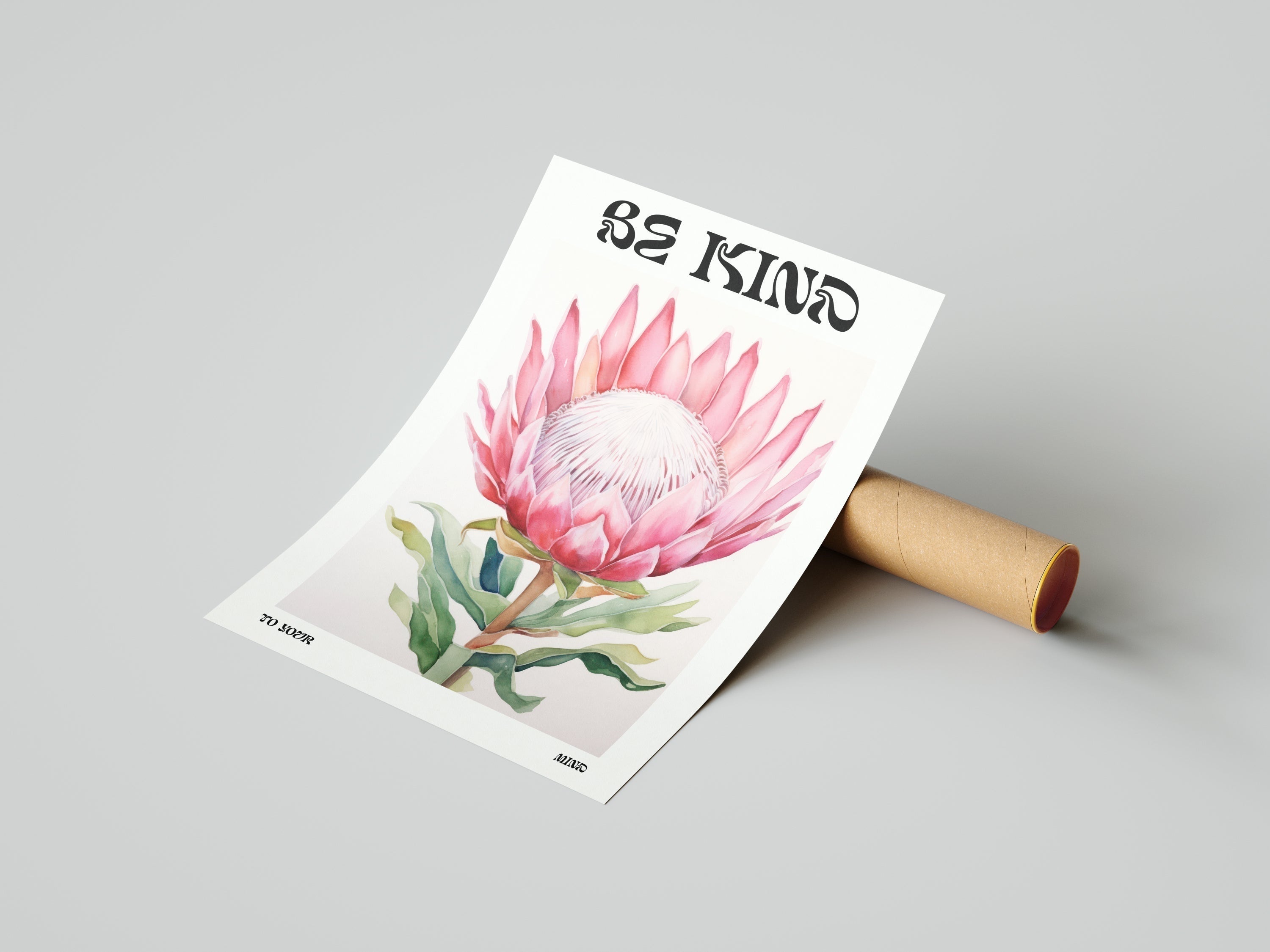 Be Kind to Your Mind-psoter-wall_art-decor-The Poster Square