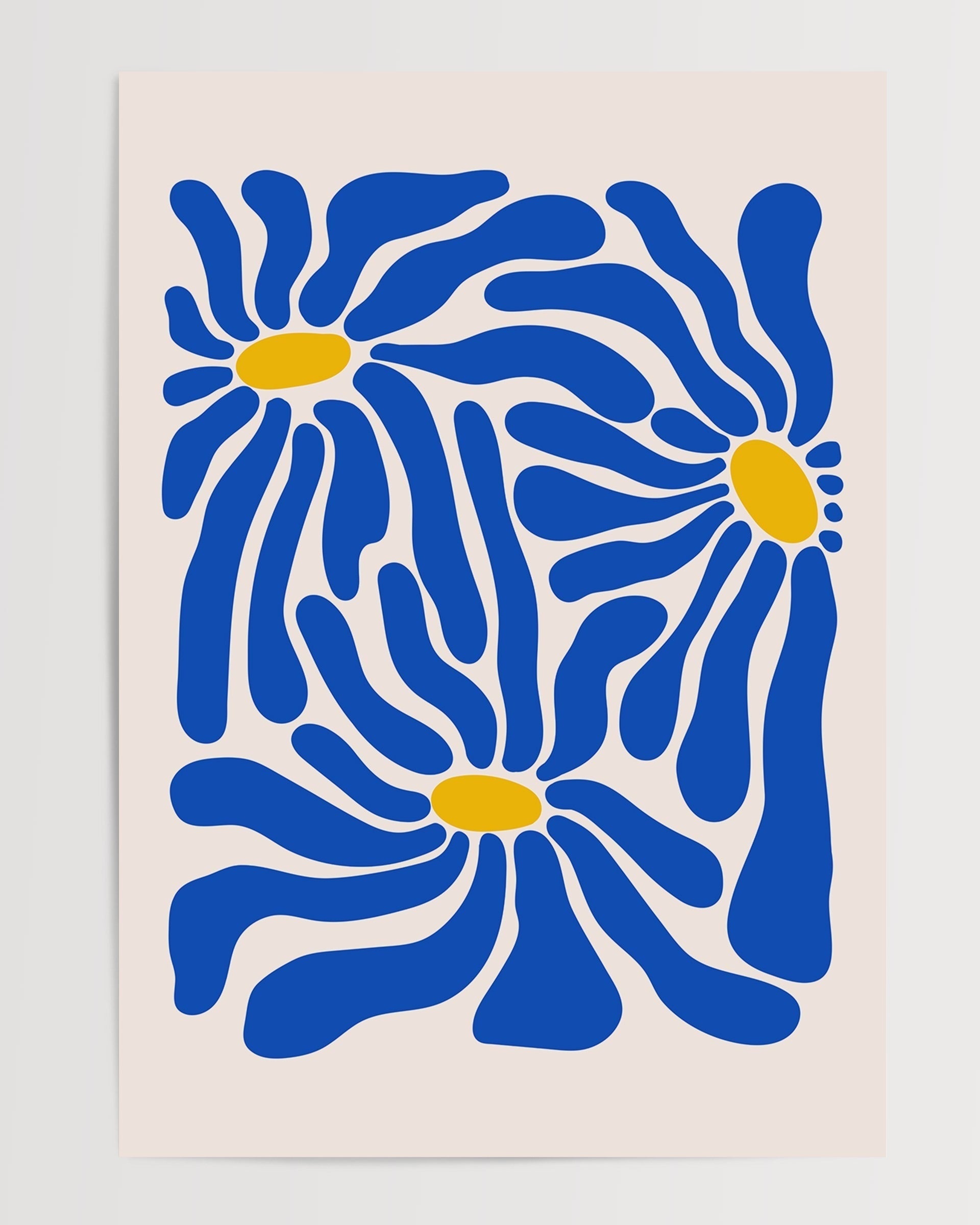 Botanical Abstract-psoter-wall_art-decor-The Poster Square