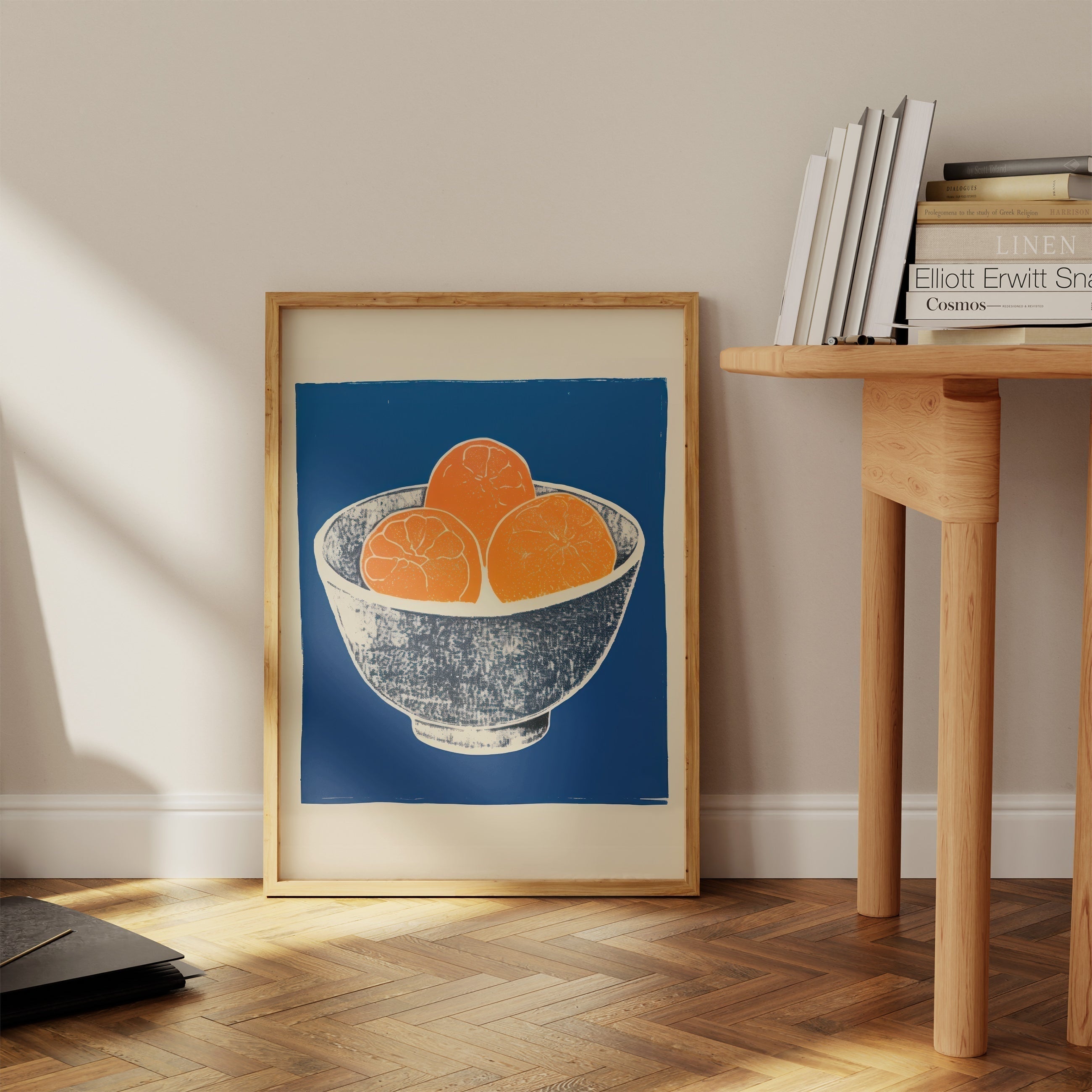 Bowl Of Oranges-psoter-wall_art-decor-The Poster Square